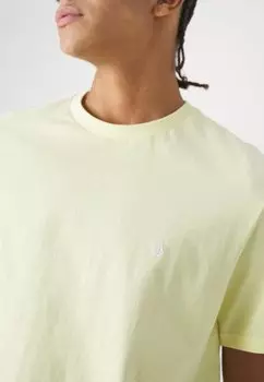 Базовая футболка Stone Blanks Volcom, аура жёлтая