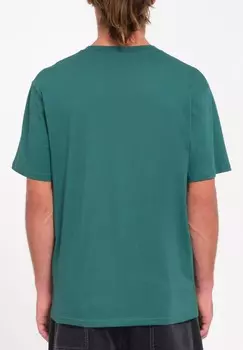 Базовая футболка STONE BLANKS Volcom, зеленый