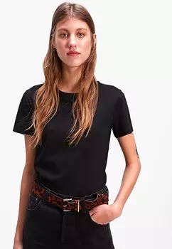 Базовая футболка Stradivarius, черный