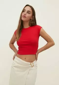 Базовая футболка Stradivarius, красный