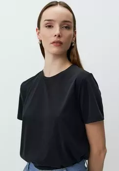 Базовая футболка STRAIGHT FIT CREW NECK SHORT SLEEVED Jimmy Key, черный