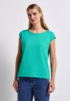 Базовая футболка Street One, бирюзовый