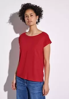 Базовая футболка Street One, красный