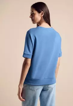 Базовая футболка Street One, неоновый синий