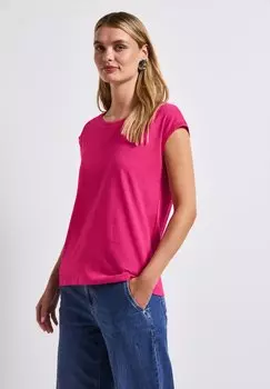 Базовая футболка Street One, розовый