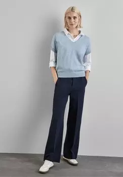 Базовая футболка Street One, синий металлик