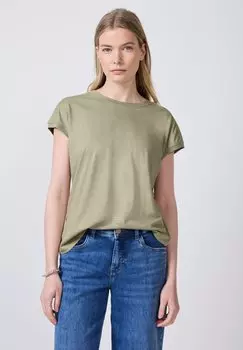 Базовая футболка Street One Studio, зеленый