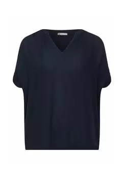 Базовая футболка Street One, темно-синий