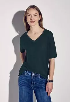 Базовая футболка Street One, зеленый