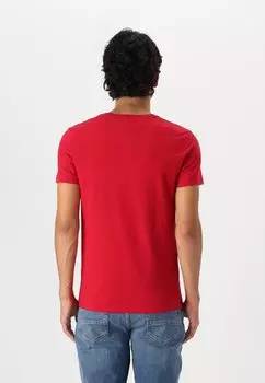 Базовая футболка STRETCH SLIM FIT TEE Tommy Hilfiger, красный