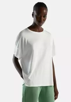 Базовая футболка STRETCH United Colors of Benetton, белый