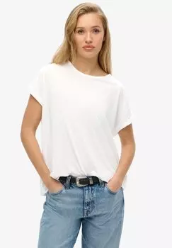 Базовая футболка STUDIOS LOOSE - Print T-shirt Superdry, белый
