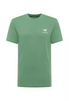 Базовая футболка STYLE AUSTIN Mustang, светло-зеленый