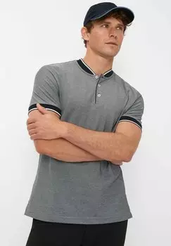 Базовая футболка STYLE PIERCE BRAX, темно-синий