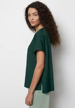Базовая футболка STYLE SHORT SLEEVE CREW NECK SOLID Marc O'Polo, зеленый