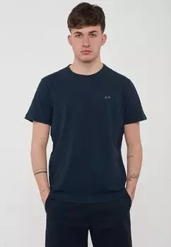 Базовая футболка Sun68, темно-синий