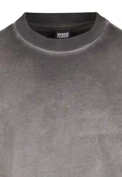Базовая футболка SUN BLEACHED Urban Classics, черный