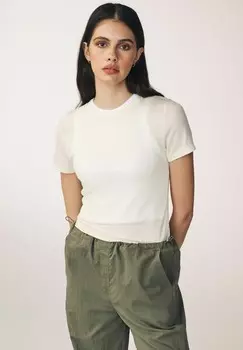 Базовая футболка SUPER SHORT SLEEVE STANDARD Next, бежевый