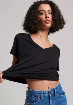 Базовая футболка Superdry, черный