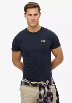 Базовая футболка Superdry, синий