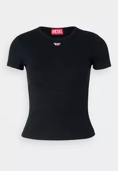 Базовая футболка T-ELE-LONG-D Diesel, черный