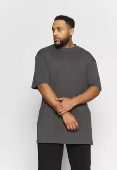 Базовая футболка Tall Tee Urban Classics, цвет darkshadow