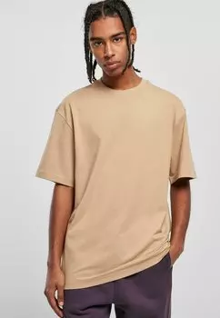 Базовая футболка TALL Urban Classics, Unionbeige