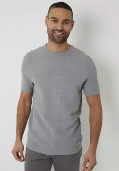 Базовая футболка TAYBOR Threadbare, светло-серый