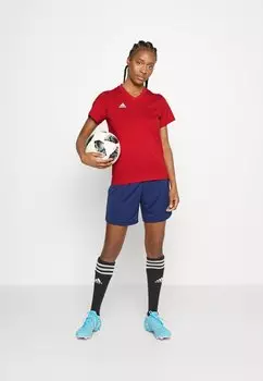 Базовая футболка Team Power красная Entrada adidas Performance, красный