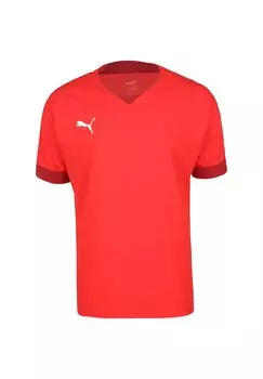 Базовая футболка TEAMFINAL FUSSBALL Puma, красный пума/красный рио