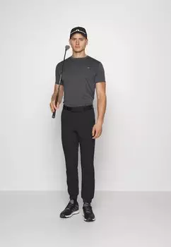 Базовая футболка Tech 2 Pack Calvin Klein, чёрная/серая