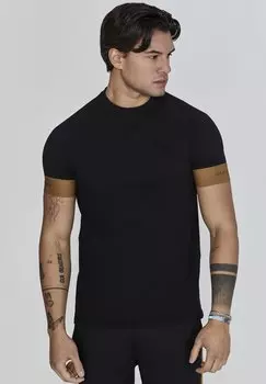 Базовая футболка Tech SIKSILK, черная