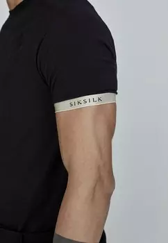 Базовая футболка TECH SIKSILK, черный