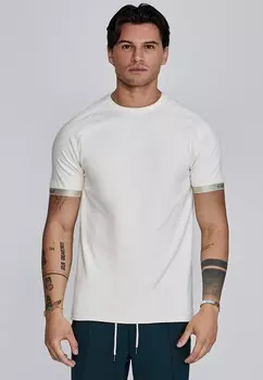 Базовая футболка TECH SIKSILK, молочный