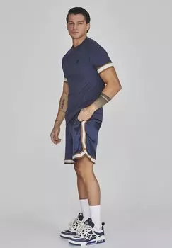 Базовая футболка Tech SIKSILK, темно-синяя