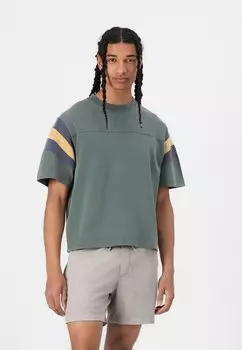 Базовая футболка TEE Abercrombie & Fitch, зеленый