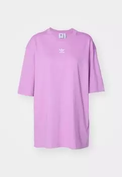 Базовая футболка Tee adidas Originals, preloved фиолетовая
