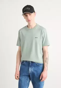 Базовая футболка TEE BOSS, зеленый