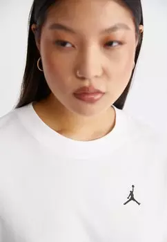 Базовая футболка Tee Core 23 Jordan, белая/черная