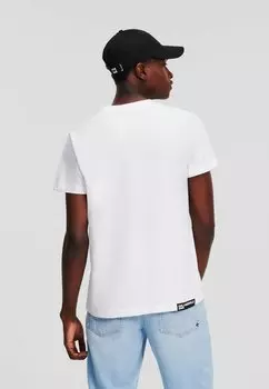 Базовая футболка Tee Karl Lagerfeld, белая