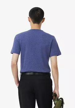 Базовая футболка TEE Lacoste, темно-синий