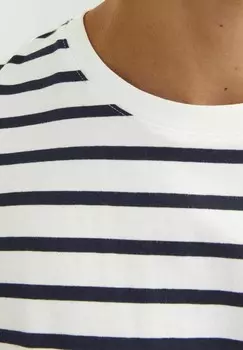 Базовая футболка TEE O-NECK NOOS Jack & Jones, кремовый