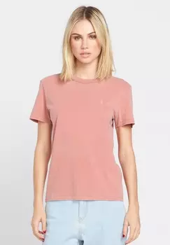 Базовая футболка TEE SOLIDTONE Volcom, розовый