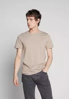 Базовая футболка TEE SS O NECK NOOS Jack & Jones, бежевый