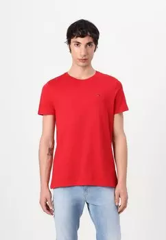 Базовая футболка TEE Tommy Jeans, красный