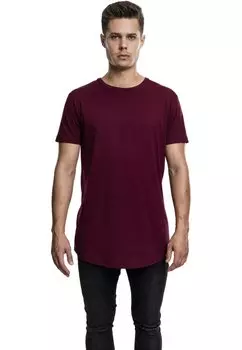Базовая футболка-темно-красный Shaped Long Do Not Use Urban Classics, темно-красный