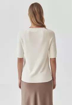 Базовая футболка TERESA TATUUM, кремовый