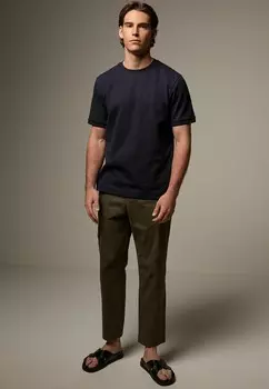Базовая футболка TEXTURED REGULAR FIT Next, черный