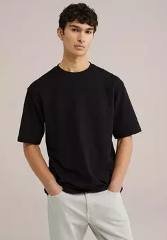 Базовая футболка THE OVERSIZED WE Fashion, черный