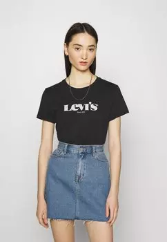 Базовая футболка THE PERFECT TEE Levi's, цвет caviar